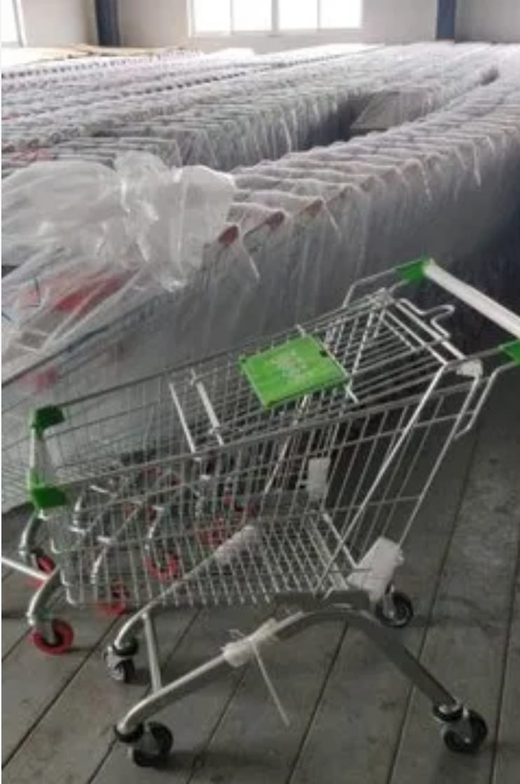 4 wheel shopping trolley